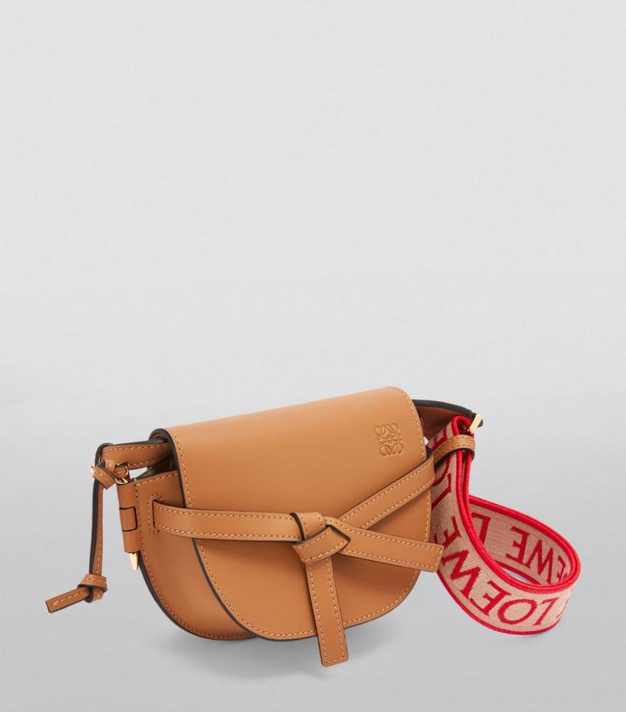商品Loewe|Mini Leather Gate Dual Cross-Body Bag,价格¥11162,第4张图片详细描述