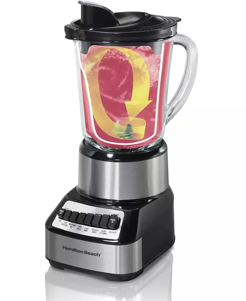商品Hamilton Beach|Wave Crusher Multi-function Blender with 40 oz. glass jar - 54221G,价格¥366,第2张图片详细描述