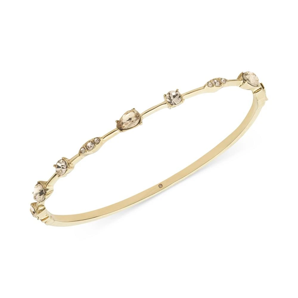 商品Givenchy|Silver-Tone Crystal Stone Detail Bangle Bracelet,价格¥104,第1张图片
