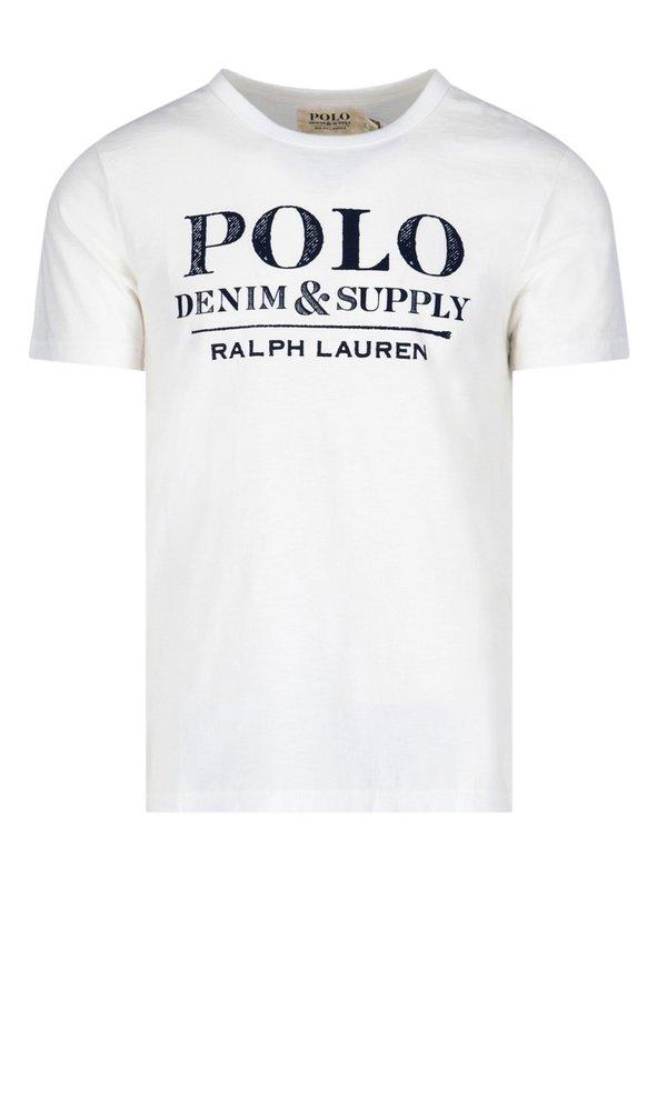 Polo Ralph Lauren Logo Printed Crewneck T-Shirt商品第1张图片规格展示