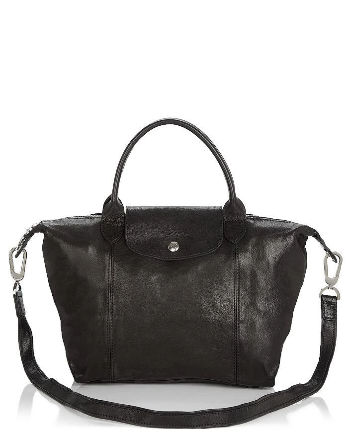 商品Longchamp|Le Pliage Small Leather Satchel,价格¥2222,第1张图片