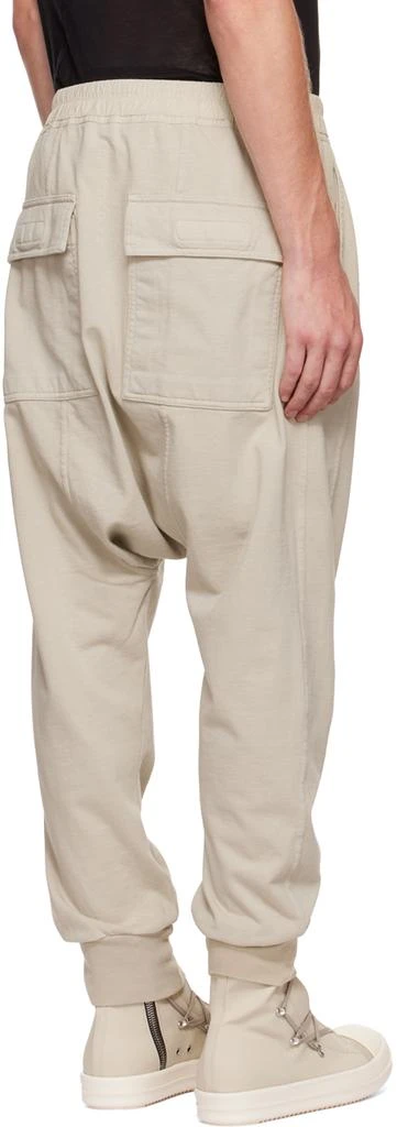 商品Rick Owens|Beige Prisoner Lounge Pants,价格¥1623,第3张图片详细描述