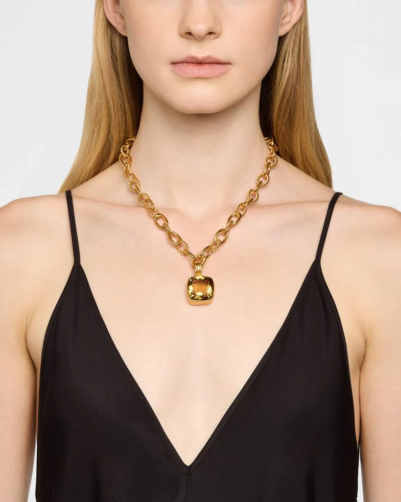 商品Dina Mackney|Citrine Maxi Pendant,价格¥3861,第2张图片详细描述