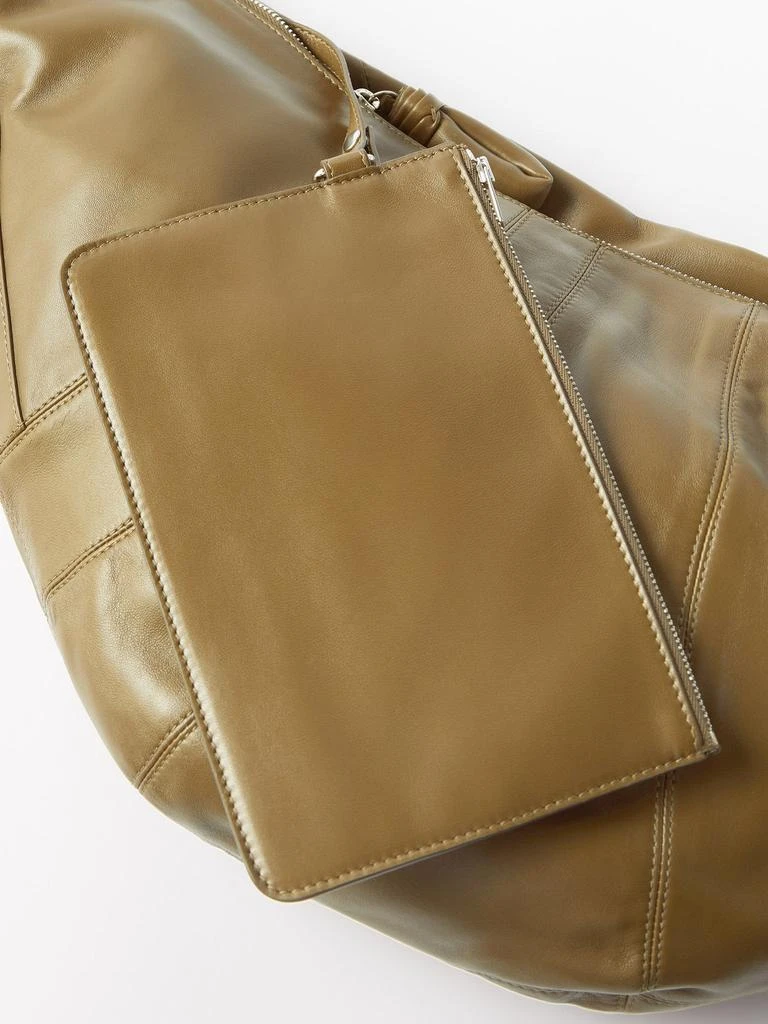 商品Lemaire|Croissant large leather cross-body bag,价格¥11727,第5张图片详细描述