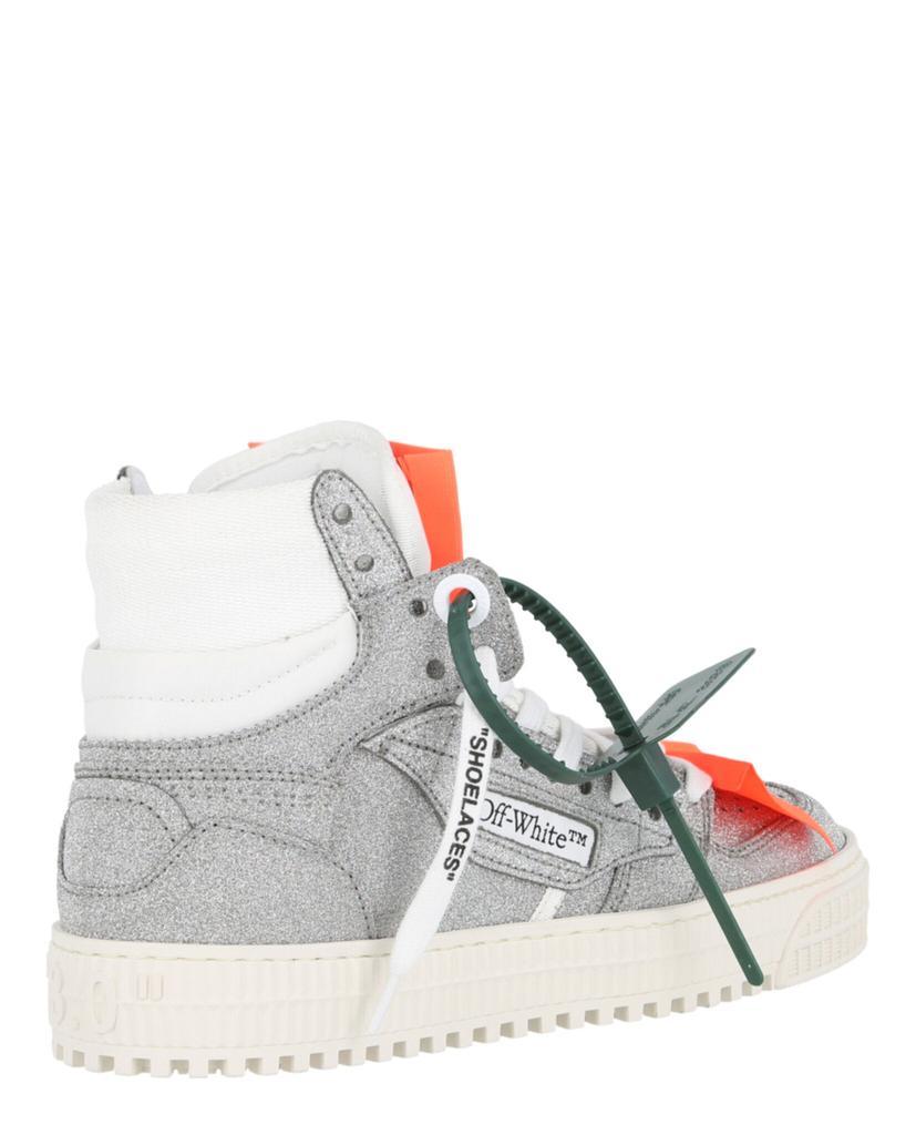 商品Off-White|Off-Court 3.0 Glitter High Top Sneakers,价格¥3217,第5张图片详细描述