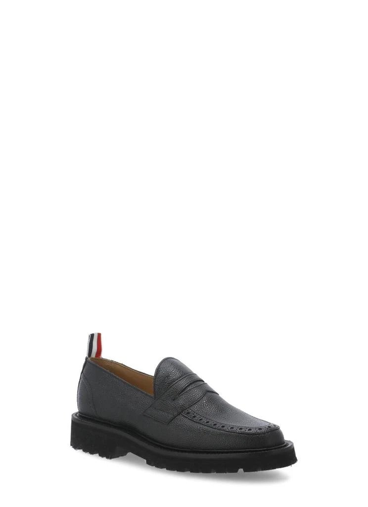 商品Thom Browne|Thom Browne Flat shoes Black,价格¥5347,第2张图片详细描述