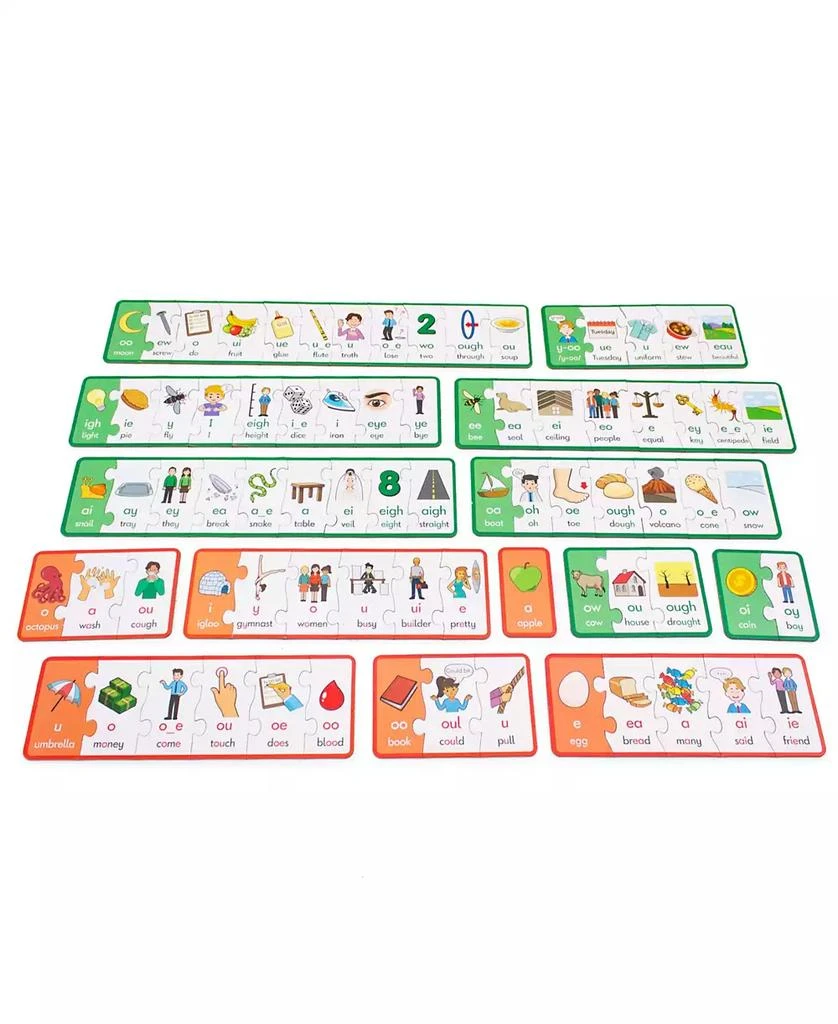 商品Junior Learning|Vowel Puzzles Educational Learning Set, 78 Pieces,价格¥98,第1张图片