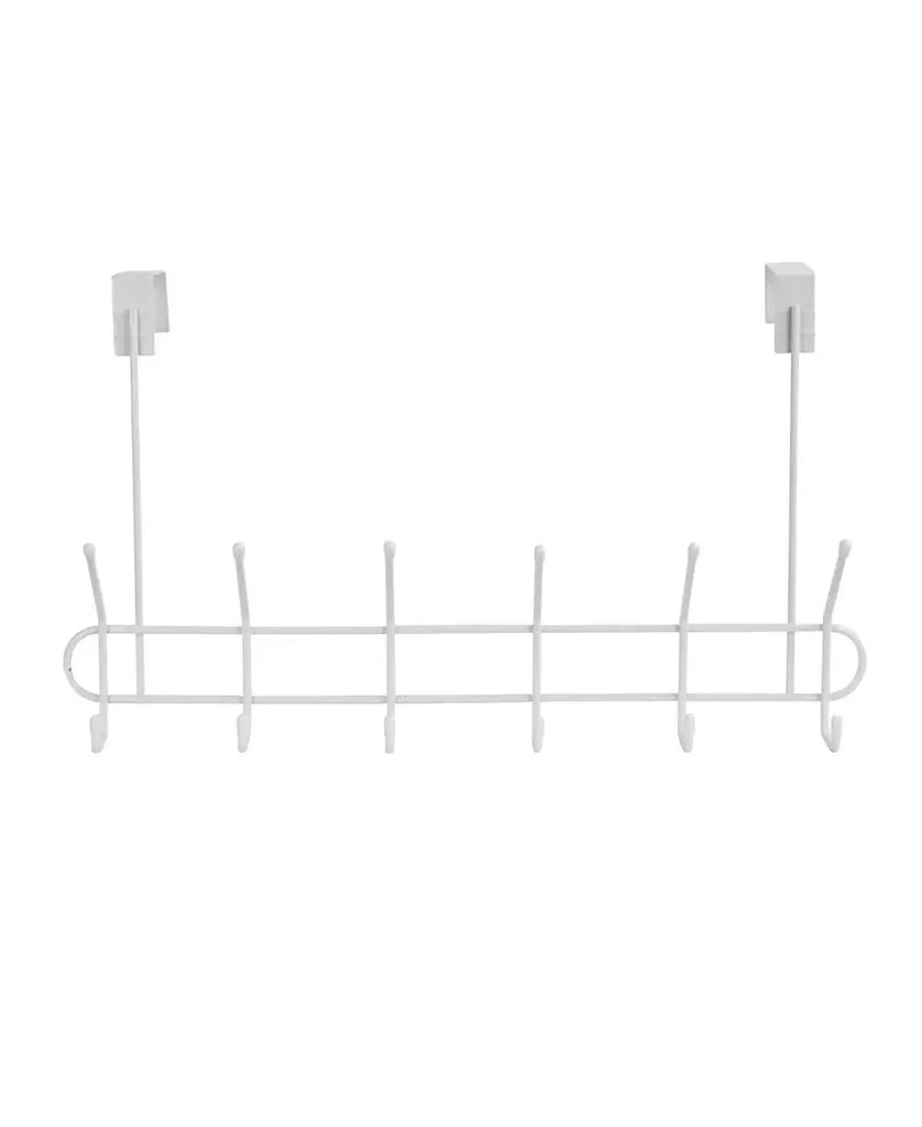 商品Spectrum|Over The Door 6-Double Hook Rack,价格¥147,第1张图片
