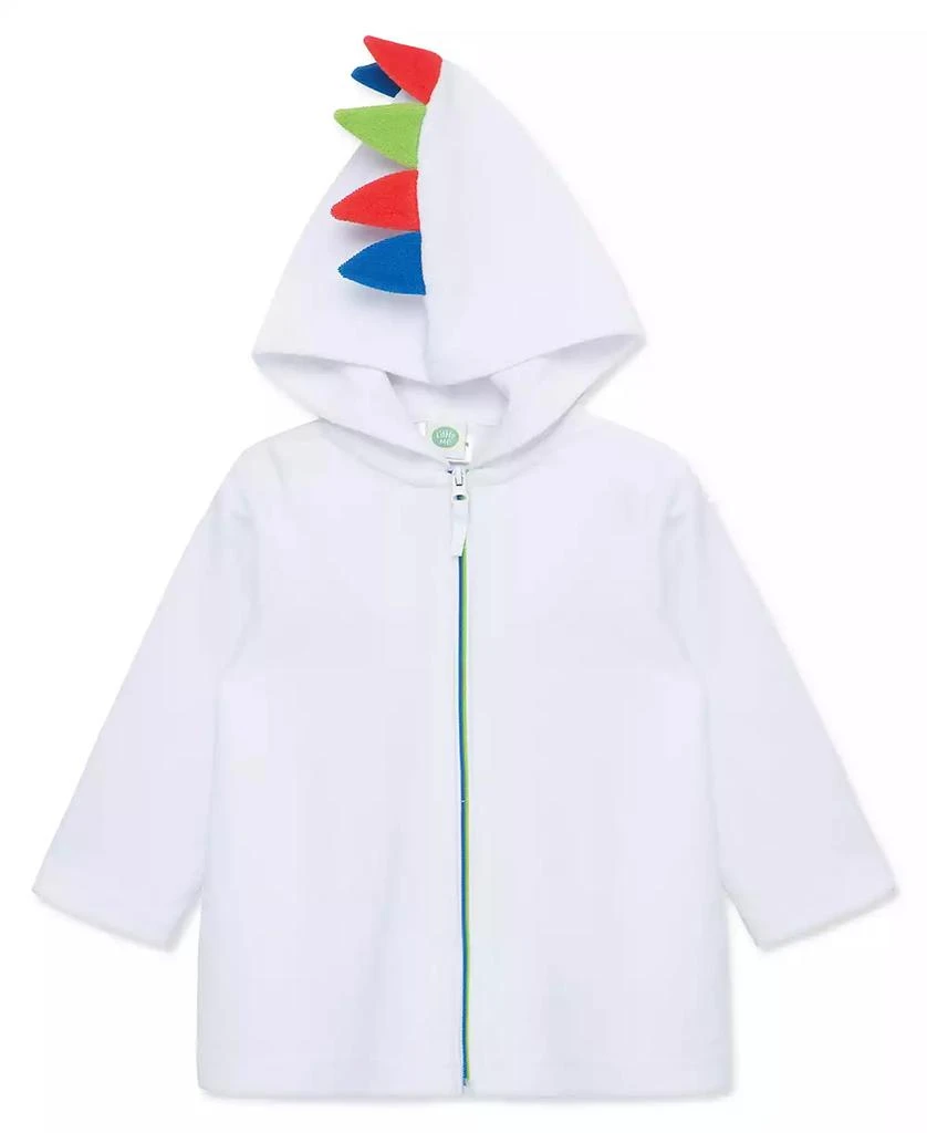 商品Little Me|Baby Boys Dino-Spike Terry Robe Swim Cover Up,价格¥81,第1张图片