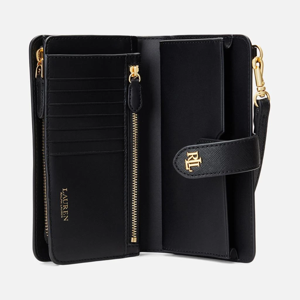 商品Ralph Lauren|Lauren Ralph Lauren Tech Wristlet Leather Phone Case,价格¥747,第3张图片详细描述