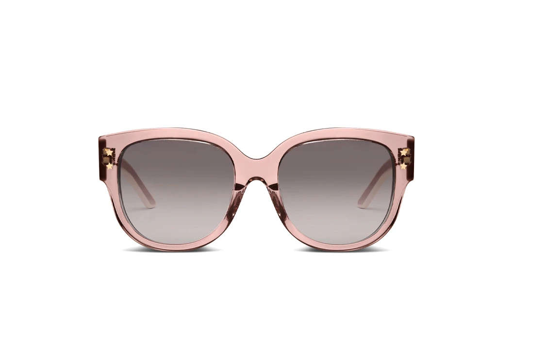 商品[国内直发] Dior|迪奥 镜腿徽标 椭圆形 太阳眼镜 女款 粉色,价格¥2703,第4张图片详细描述