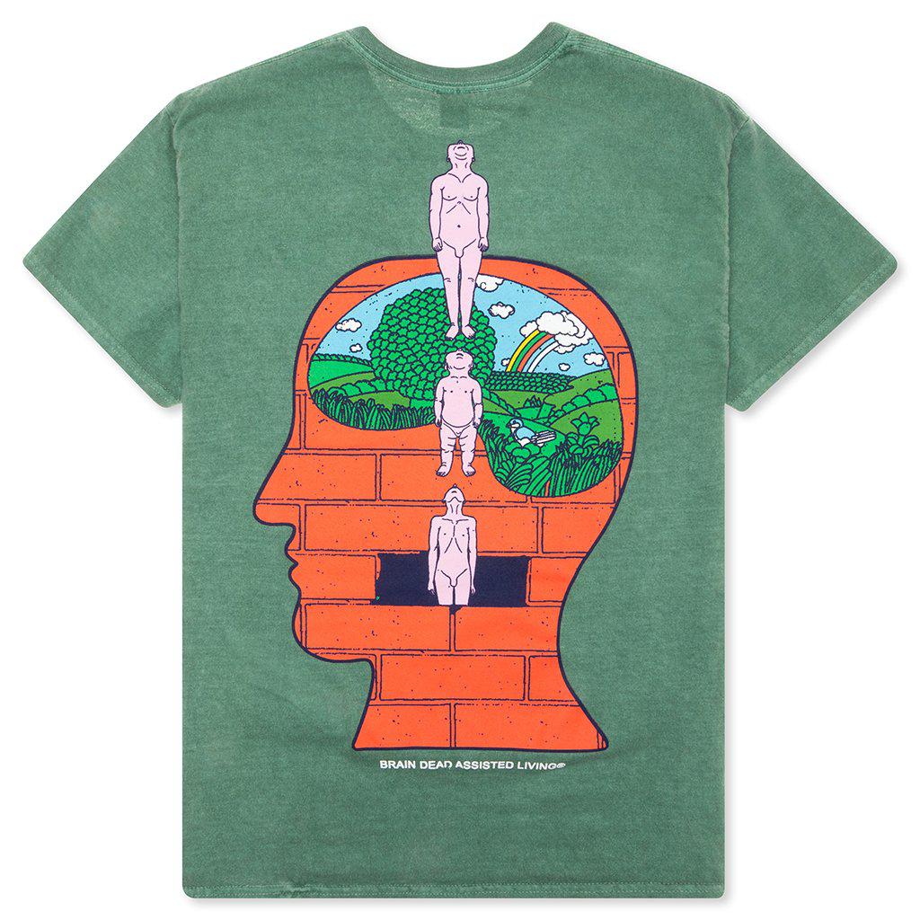 Brain Dead Syd Short Sleeve Tee - Forest Green商品第2张图片规格展示