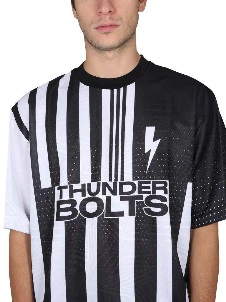 商品Neil Barrett|Neil Barrett Soccer T-shirt,价格¥1496,第3张图片详细描述