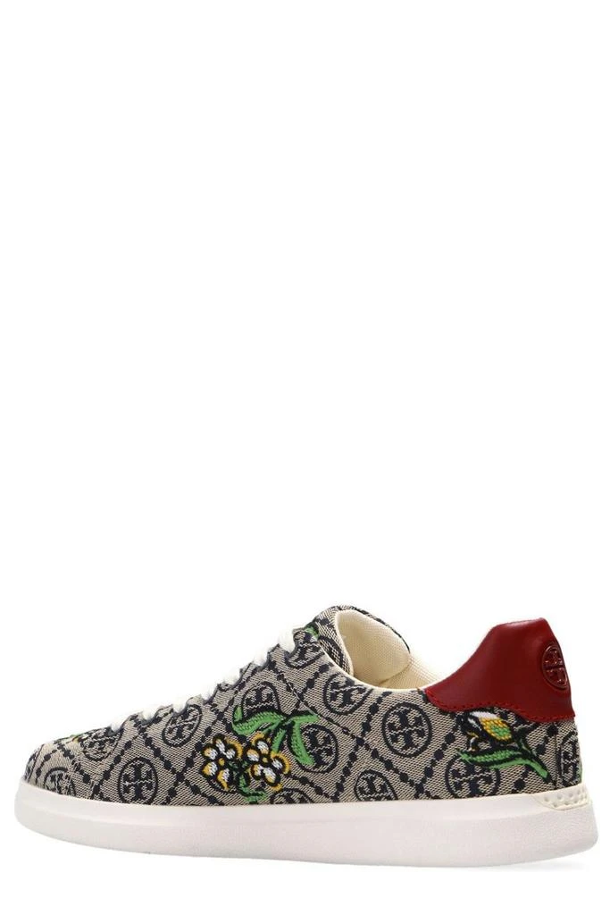 商品Tory Burch|Tory Burch Jacquard Howell Embroidered Court Sneakers,价格¥1729,第3张图片详细描述