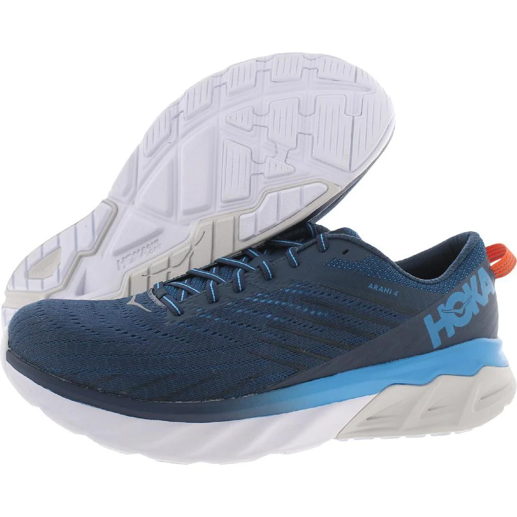 商品Hoka One One|Hoka One One Mens Arahi 4 Fitness Lace Up Athletic and Training Shoes,价格¥749,第3张图片详细描述