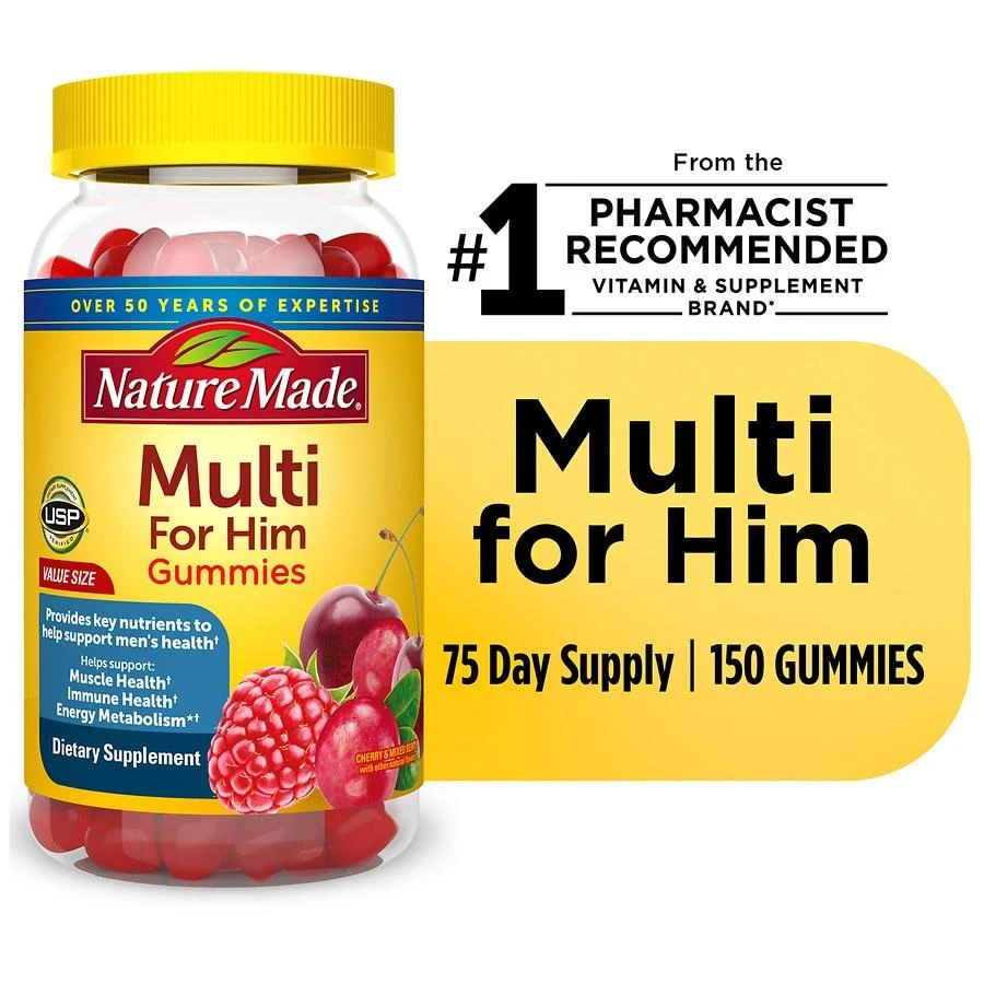 Multi for Him Gummies, Value Size 商品