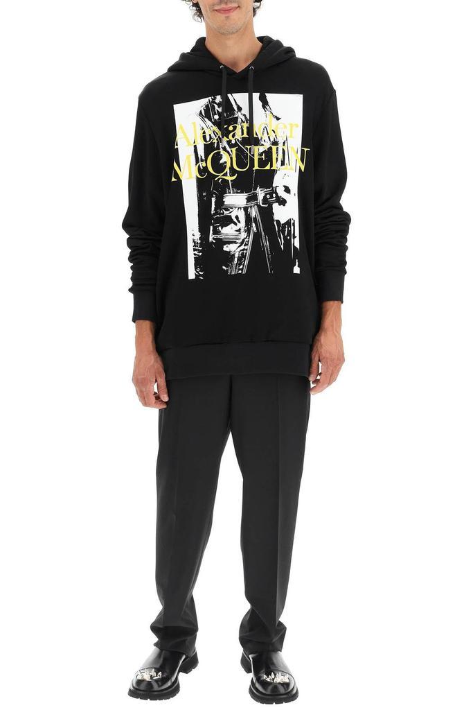 商品Alexander McQueen|GRAPHIC LOGO PRINT HOODIE,价格¥3204,第2张图片详细描述