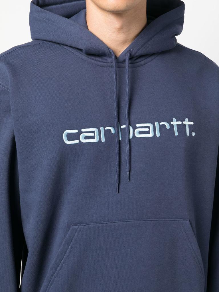 商品Carhartt|CARHARTT - Logo Cotton Hoodie,价格¥697,第7张图片详细描述