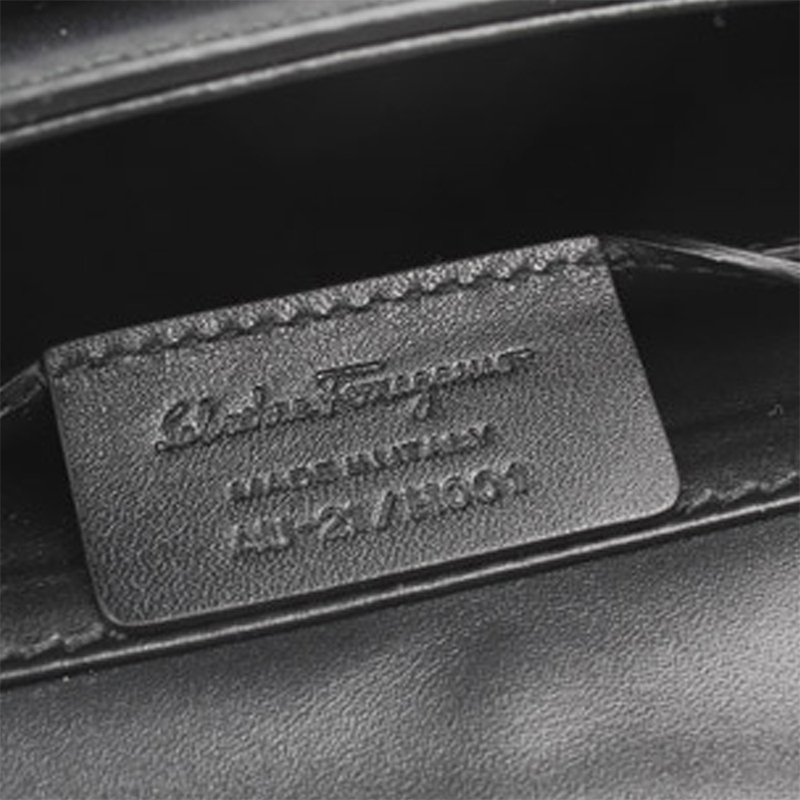 Salvatore Ferragamo 菲拉格慕 女士黑色徽标单肩包 21-H001-691241商品第4张图片规格展示