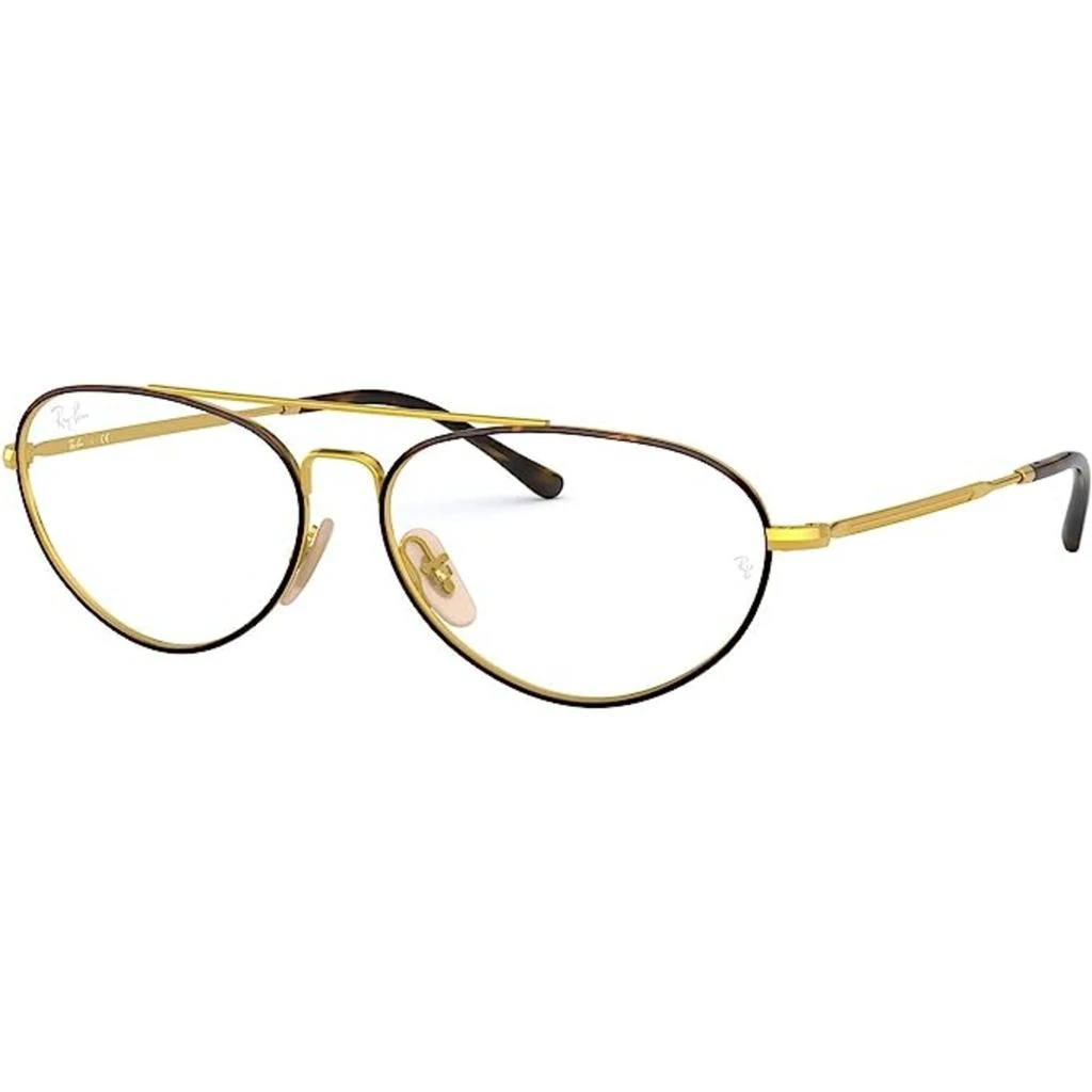 商品Ray-Ban|Ray-Ban Unisex Eyeglasses - Havana On Arista Frame, 58 mm | RAY BAN 0RX6454 2945,价格¥520,第1张图片