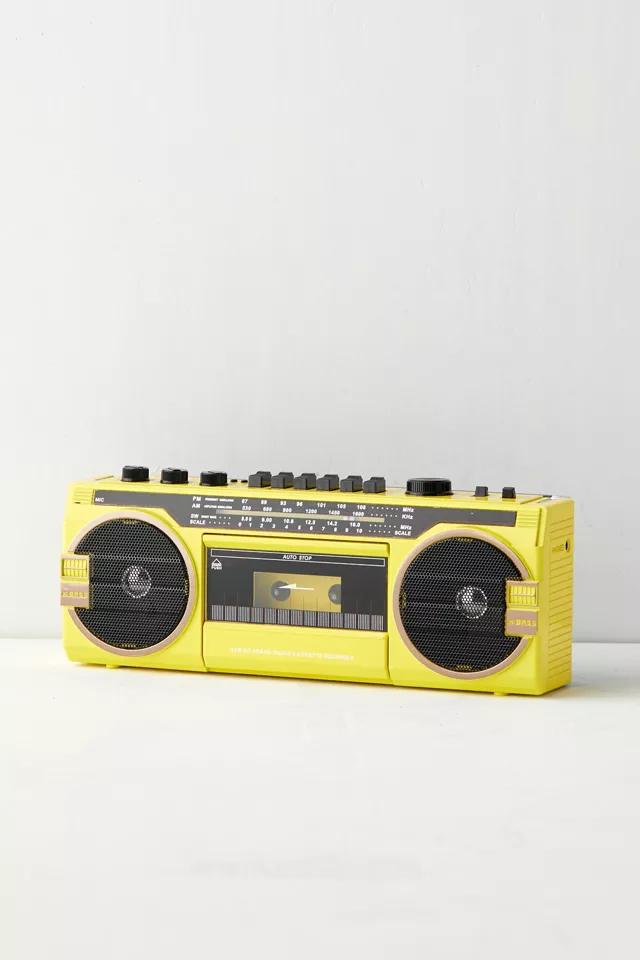 UO Retro Yellow Wireless Boombox Speaker商品第3张图片规格展示