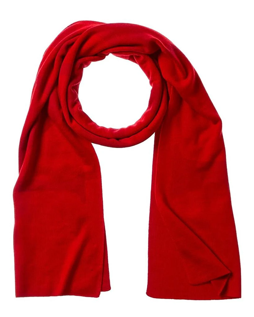 商品Lanvin|LANVIN Intarsia Knit Logo Wool Scarf,价格¥1577,第1张图片