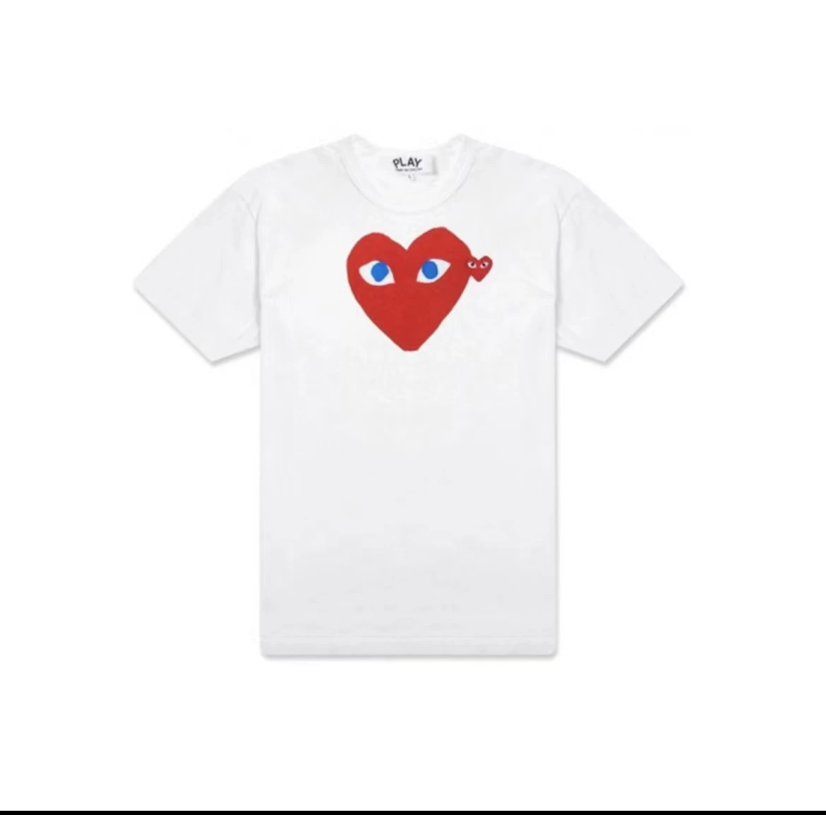 商品Comme des Garcons|红色爱心短袖男女款AZ-T085-051（澳门仓发货）,价格¥663,第1张图片