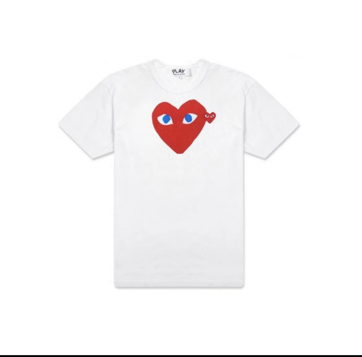 商品Comme des Garcons|红色爱心短袖男女款AZ-T085-051（澳门仓发货）,价格¥665,第1张图片