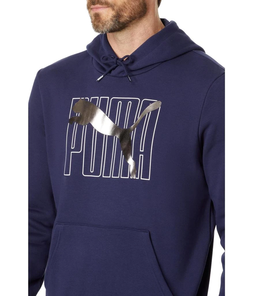 商品Puma|Essentials+ Logo Lab Holiday Pullover Hoodie,价格¥291,第3张图片详细描述