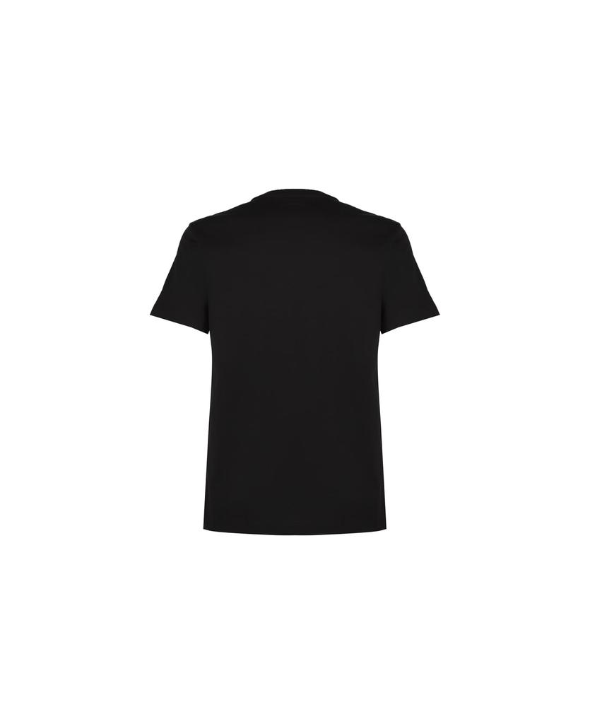 Black Cotton T-shirt商品第3张图片规格展示