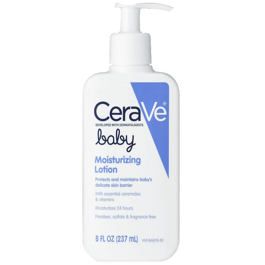 商品CeraVe|婴儿无香味保湿乳液 含神经酰胺 237ml,价格¥82,第1张图片