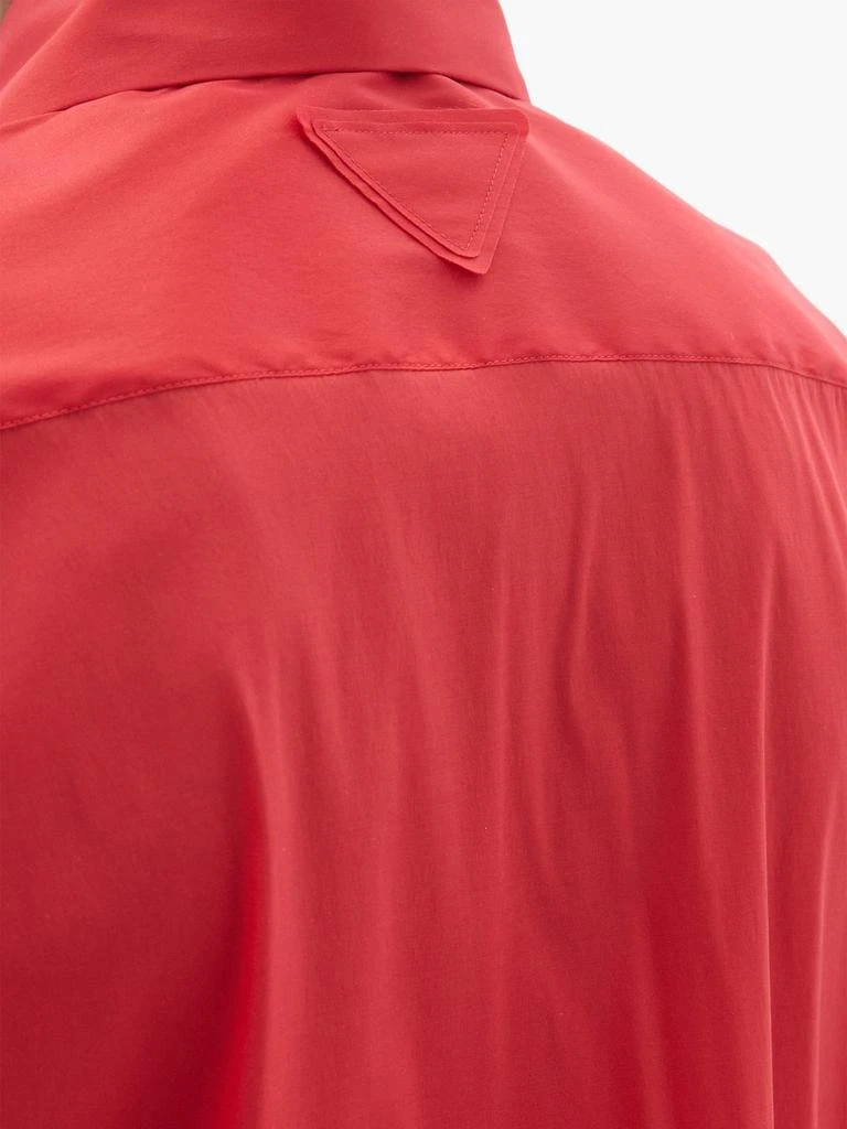 商品Prada|Sleeveless silk-blend organza shirt,价格¥2837,第3张图片详细描述