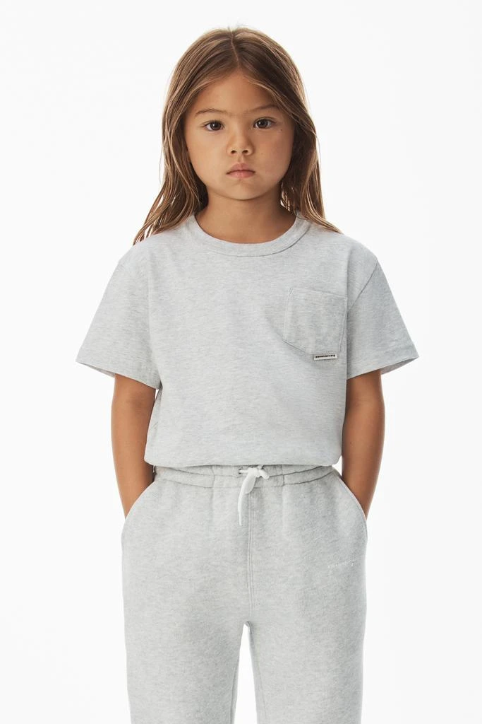 商品Alexander Wang|Kids Short Sleeve Tee In Essential Jersey,价格¥550,第1张图片