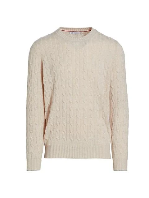 商品Brunello Cucinelli|Cashmere Crewneck Sweater,价格¥7186,第1张图片