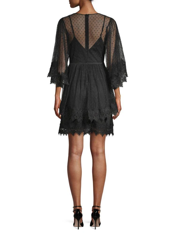 商品Allison New York|Tiered Lace-Trimmed Dress,价格¥396,第2张图片详细描述