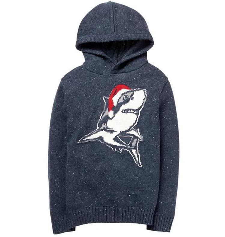 商品Gymboree|Santa Shark Hoodie,价格¥74,第1张图片