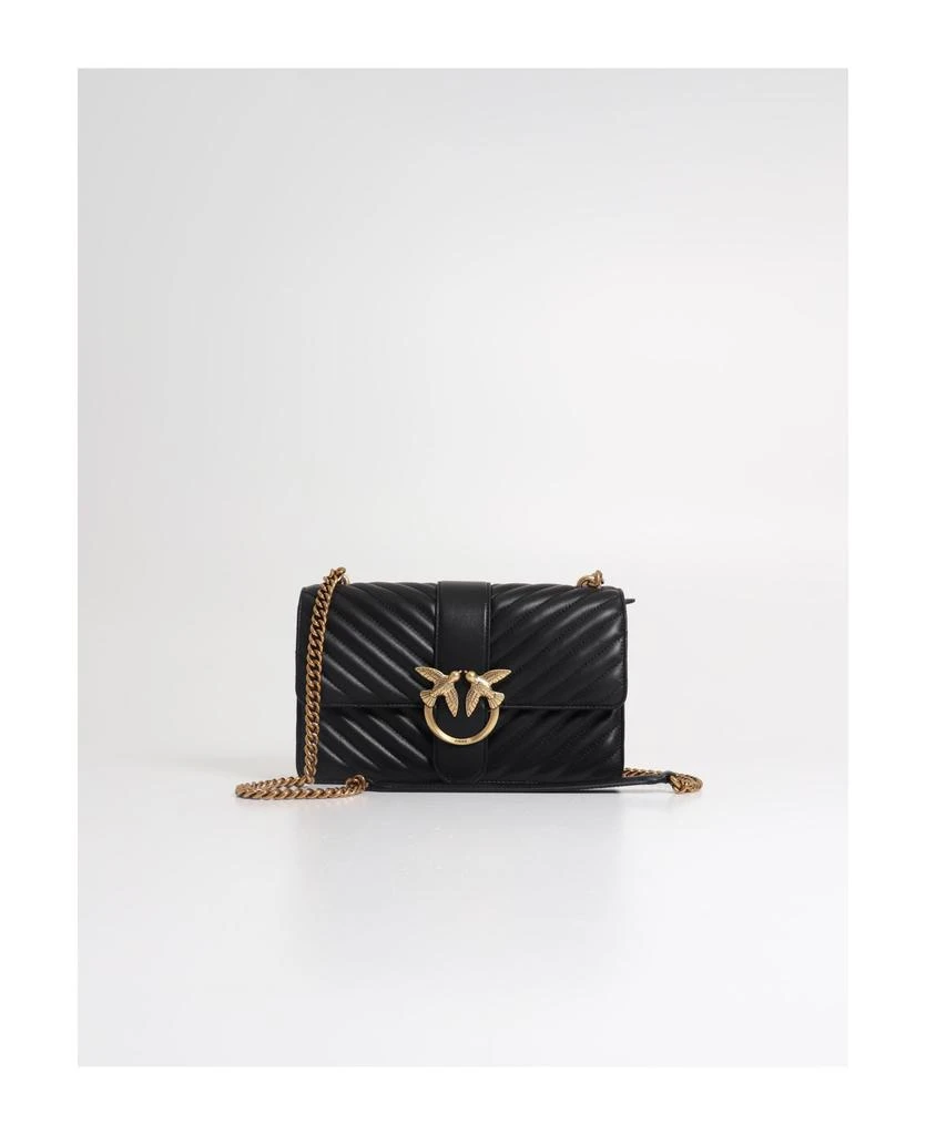 商品PINKO|Love Classic Icon Chevron Clutch,价格¥2516,第1张图片
