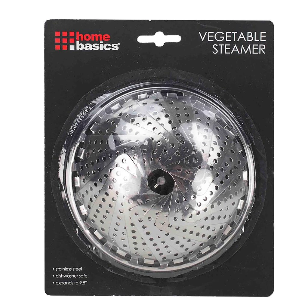 商品Home Basics|Home Basics Stainless Steel Vegetable Steamer,价格¥115,第1张图片
