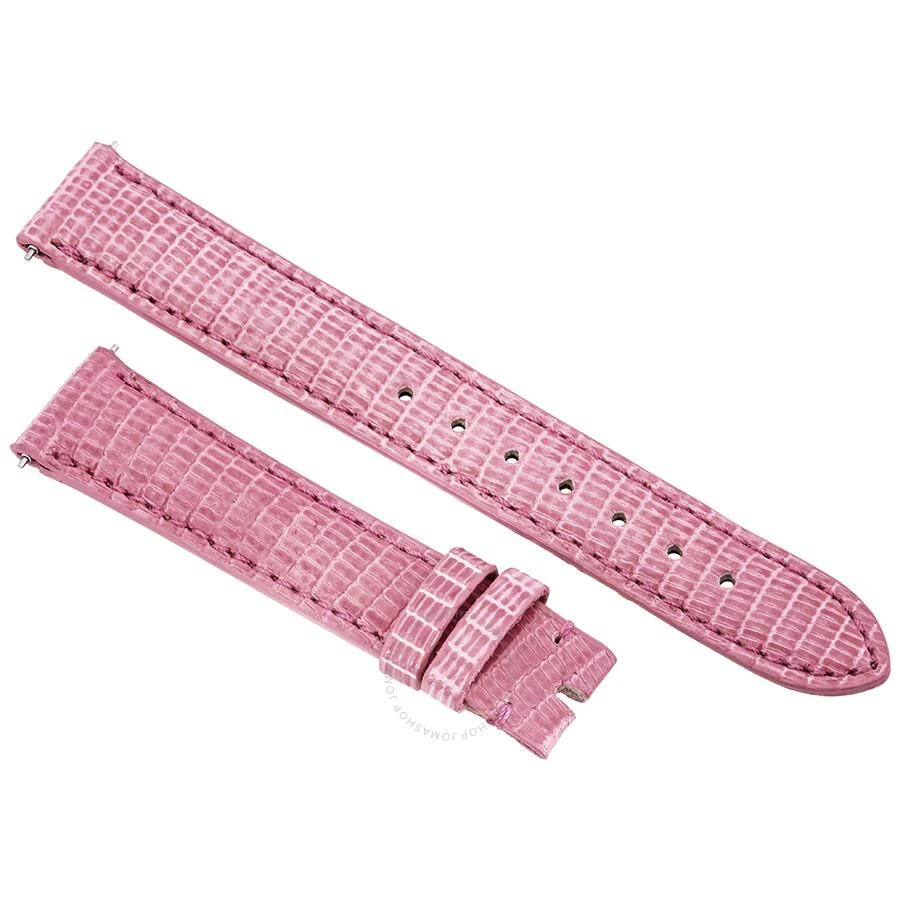 商品Hadley Roma|16 MM Shiny Bubble Gum Lizard Leather Strap,价格¥112,第1张图片