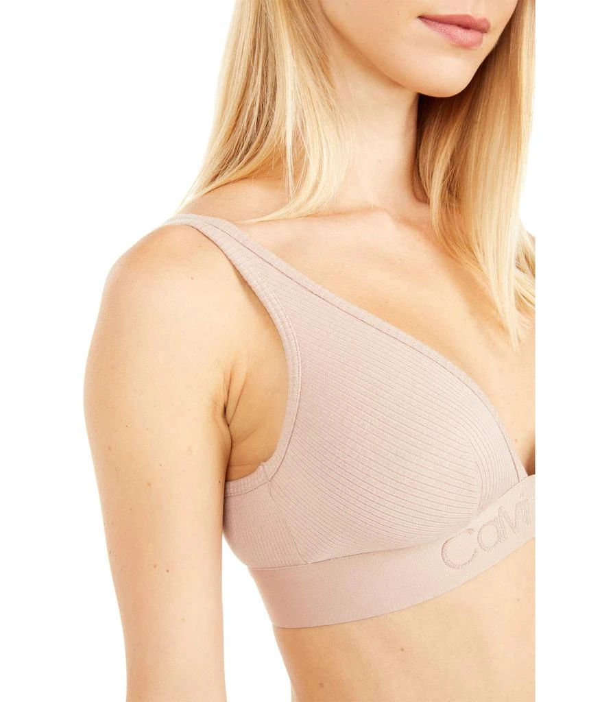 商品Calvin Klein|Unlined Bralette QF6310,价格¥192,第3张图片详细描述