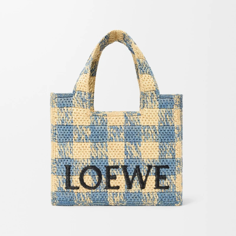 商品Loewe|LOEWE罗意威 Font 小号拉菲草手提包,价格¥10036,第1张图片