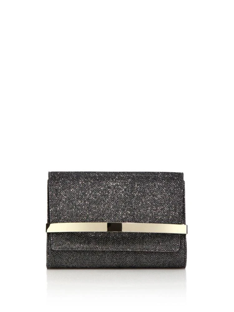 商品Jimmy Choo|Lame Glitter & Metal Clutch,价格¥2896,第1张图片