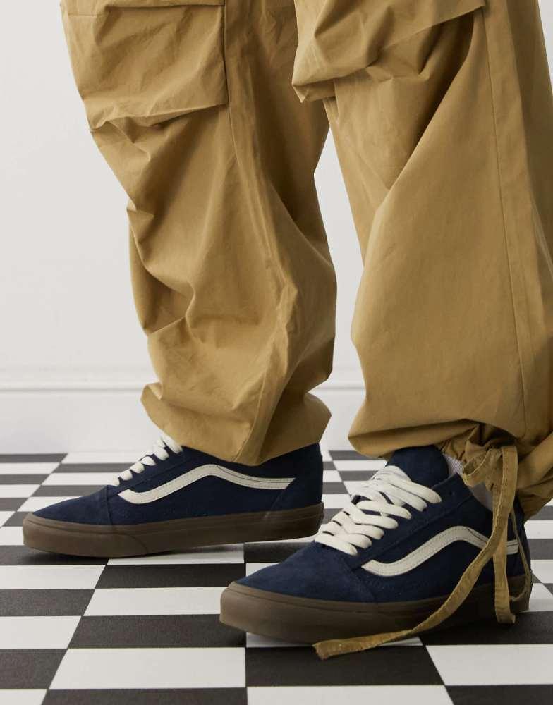 国内配送 VANS OLD SKOOL HEAVY CANVAS NAVY Size 9.5 - VANS Old Skool Heavy Canvas - Navy for sale