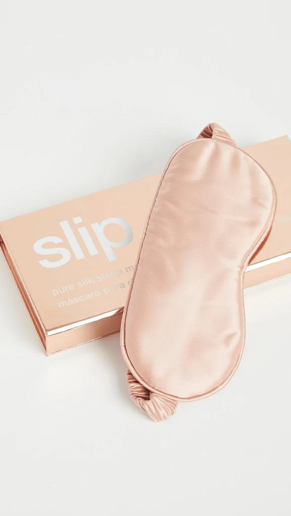 商品Slip|Slip Slip 真丝睡眠眼罩 - 玫瑰金,价格¥386,第2张图片详细描述