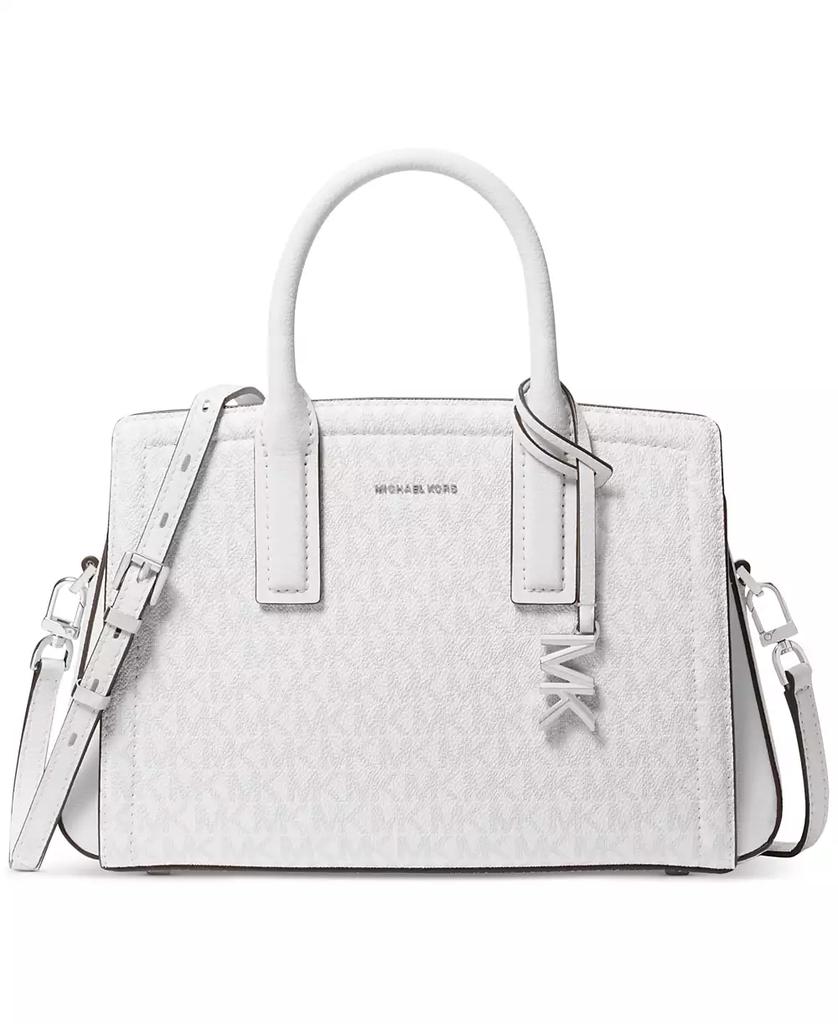 Michael Kors Laila Small Signature Logo Satchel Handbag image 2