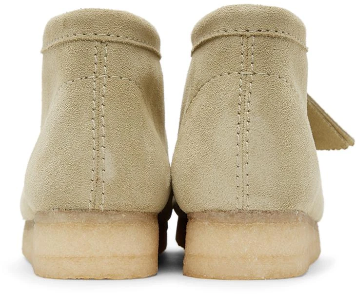 商品Clarks|Beige Suede Wallabee Boots,价格¥1313,第4张图片详细描述