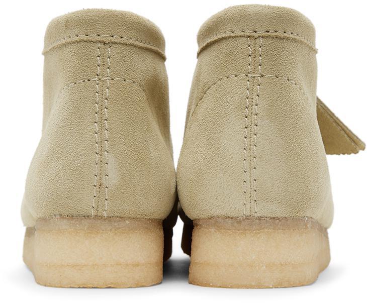 商品Clarks|Beige Suede Wallabee Boots,价格¥1195,第6张图片详细描述