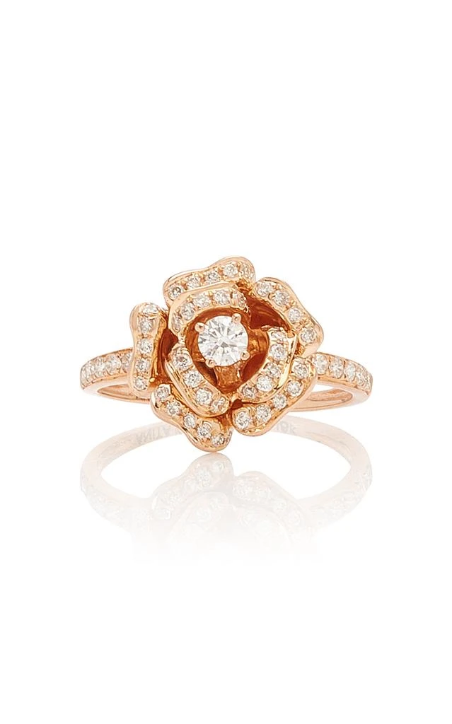 商品Anita Ko|Anita Ko - 18K Rose Gold And Diamond Ring - Pink - US 5.5 - Moda Operandi - Gifts For Her,价格¥26721,第1张图片