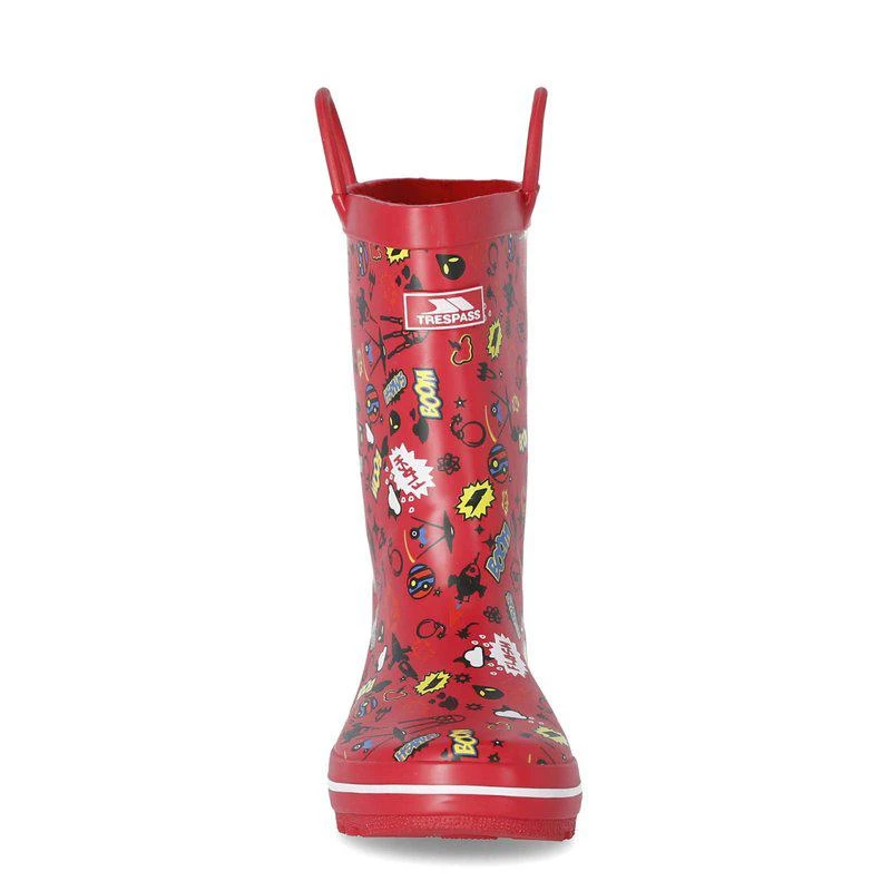 商品Trespass|Trespass Childrens/Kids Apolloton Wellington Boots (Red),价格¥240,第1张图片