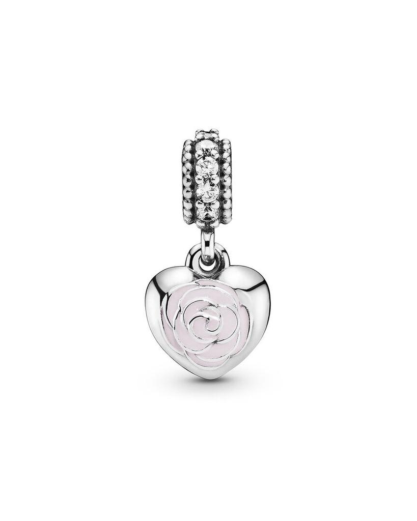 Pandora Moments Silver CZ Heart Charm商品第2张图片规格展示